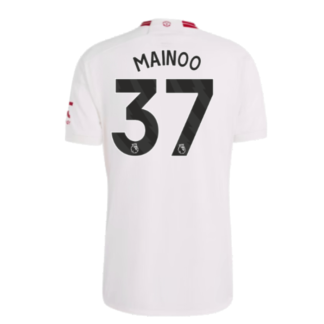 Man Utd Authentic 2023-2024 Man Utd Third Shirt (Mainoo 37)