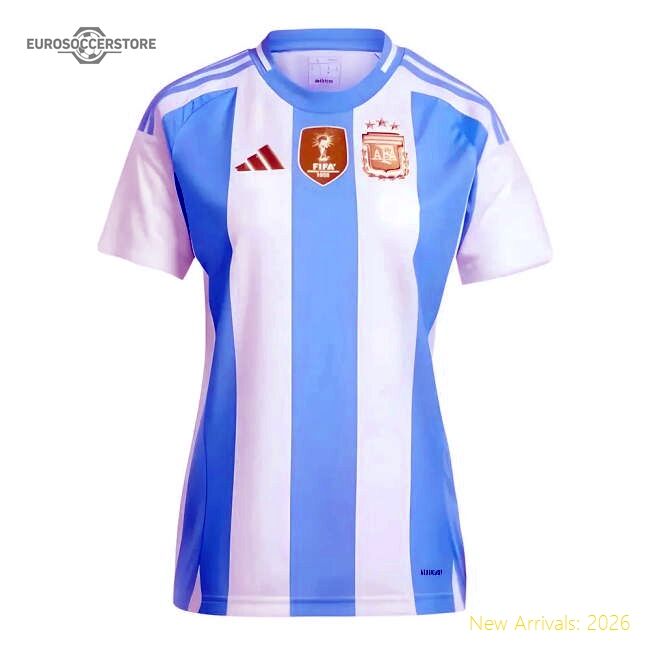 Argentina Ladies 20242025 Home Jersey  Durable S8 Climalite