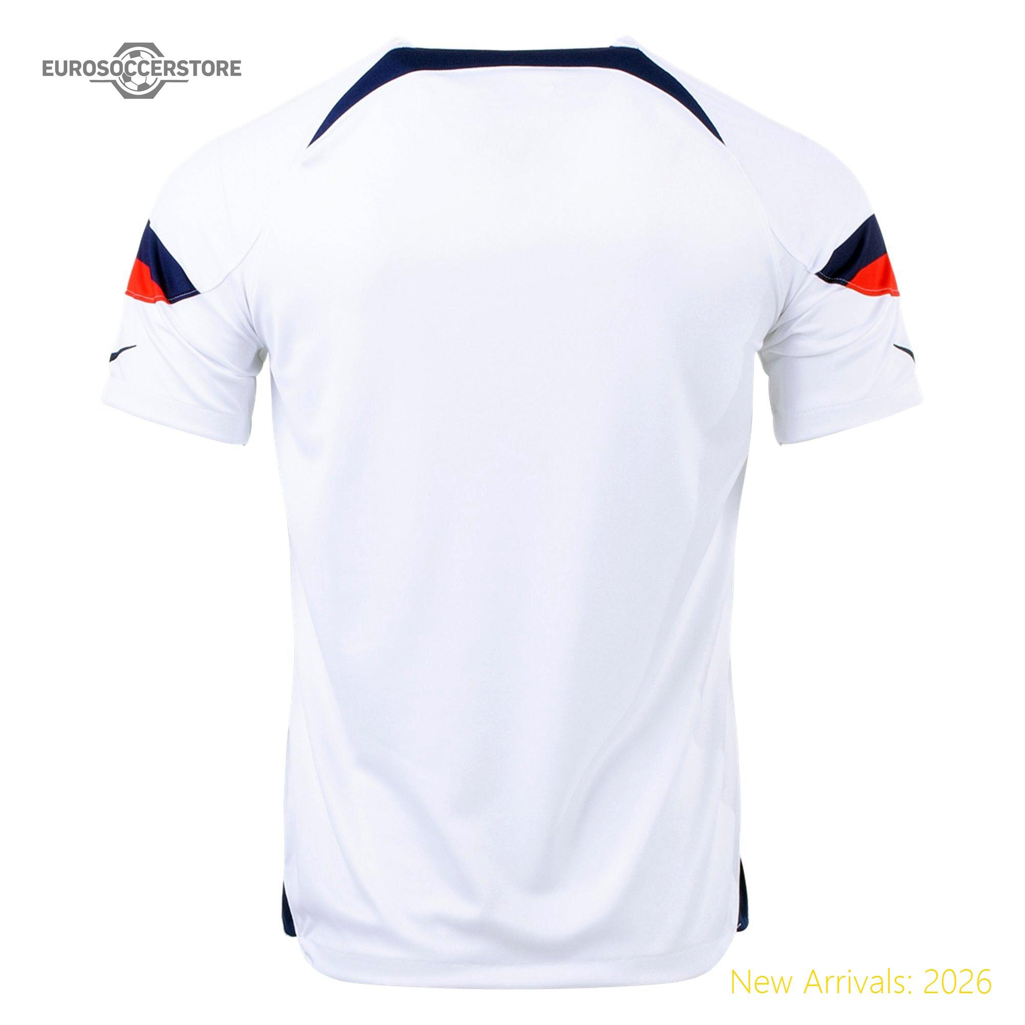 Authentic Replica Durable Men Usa Soccer Star Home Jersey 2022
