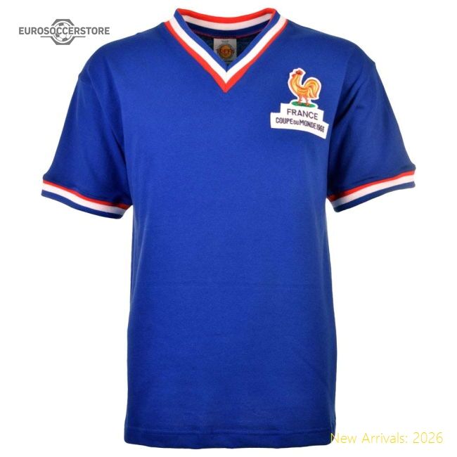France 2024-2025 Authentic Regular Shirt (fra) Retro Slim