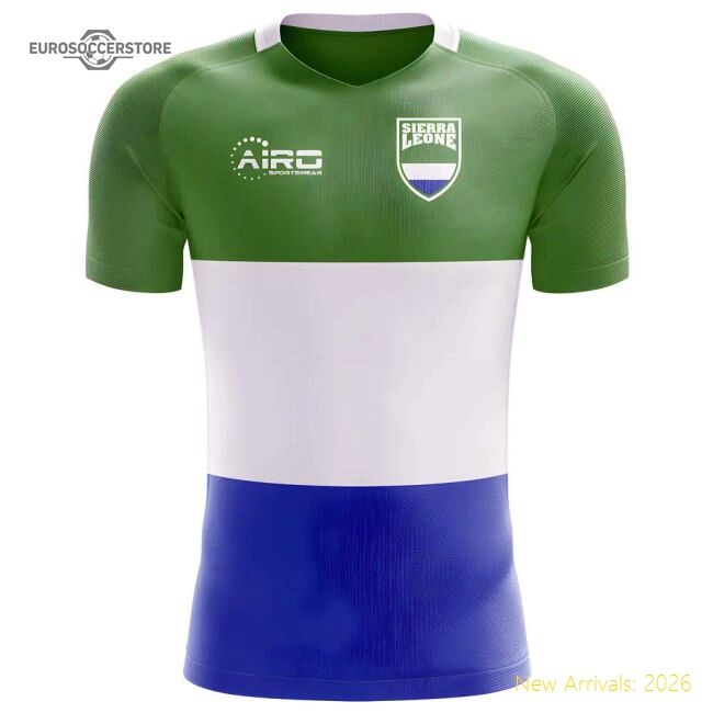 Sierra Leone 20252026 Home Shirt  Premium Lightweight