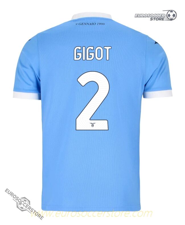 25-26 Season Lazio Team Home Version GIGOT 2 Football Jersey