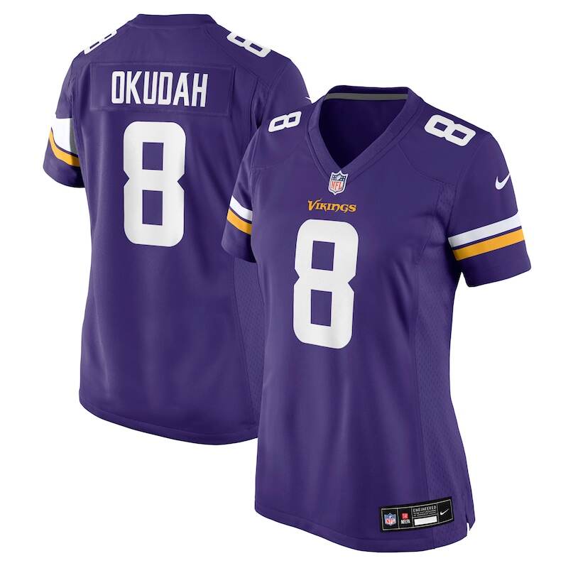 None Jeff Okudah Minnesota Vikings Budget-Friendly Game Jersey
