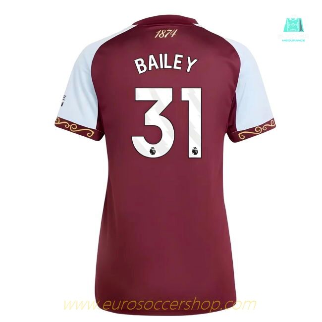 2025-2026 Aston Villa Home Shirt (Womens) (Bailey 31)