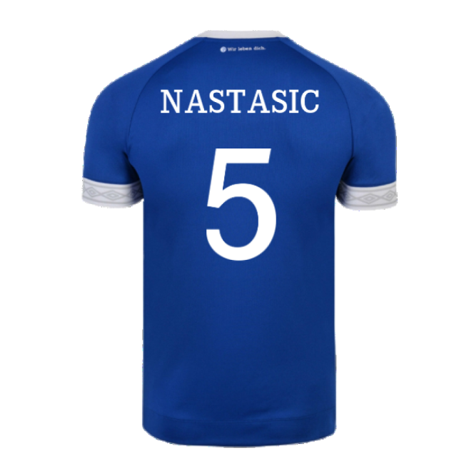 Football Home Shirt Mint Xxl Nastasic #5 Match Quality Match Day M...