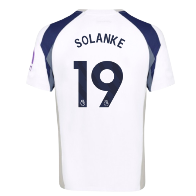 2025-2026 Tottenham Hotspur Hotspur Home Shirt (solanke 19)