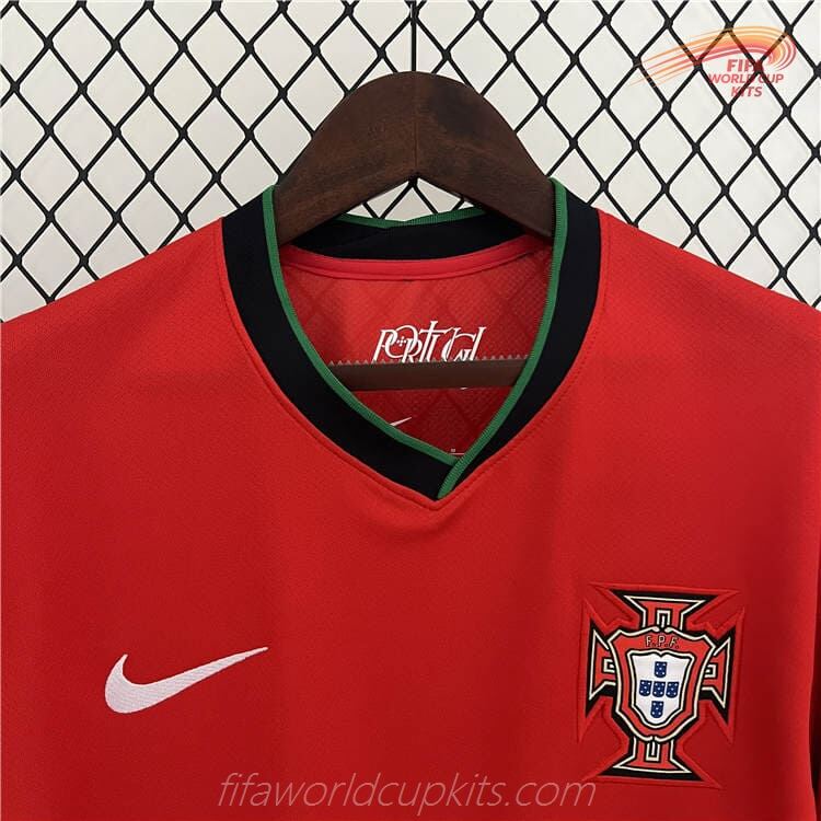 season 2024 Euro Cup Portugal Home Game Football Strip