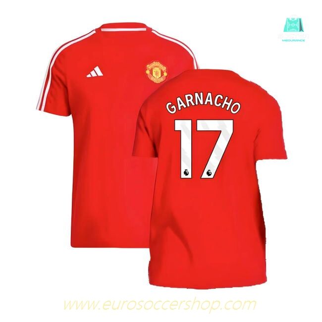2024-2025 Man Utd DNA Tee (Red) (Garnacho 17)