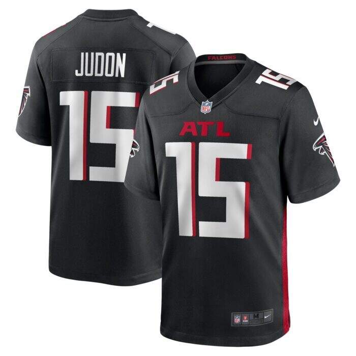 Men's Atlanta Falcons Matthew Judon Nike Black Player Game...