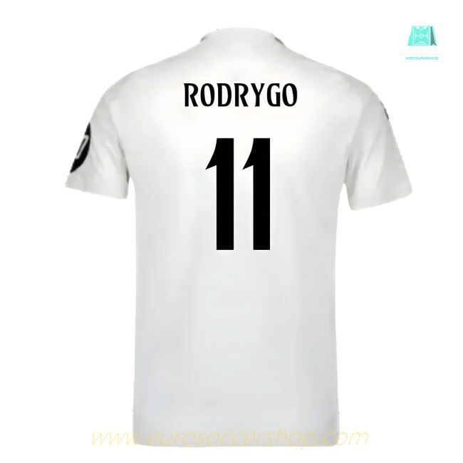 2024-2025 Real Madrid Authentic Home Shirt (Rodrygo 11)