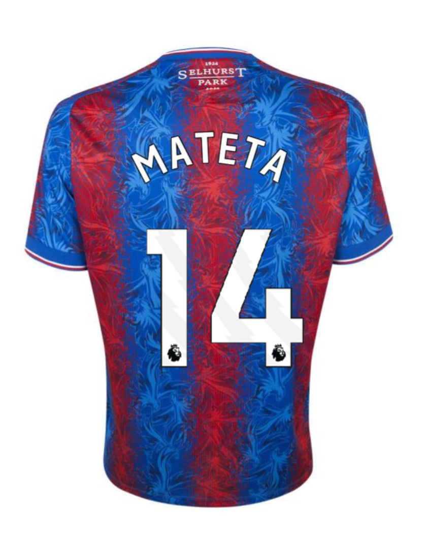 Crystal Palace FA Cup Final MATETA 14 Jersey for the 24-25 Season