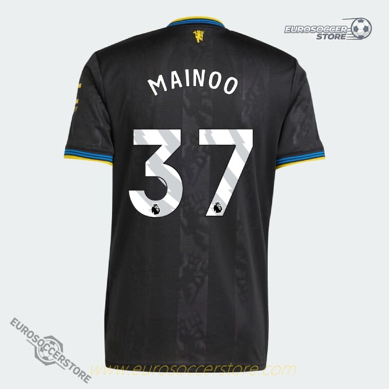 Manchester United 25-26 Third Version MAINOO 37 Football Jersey