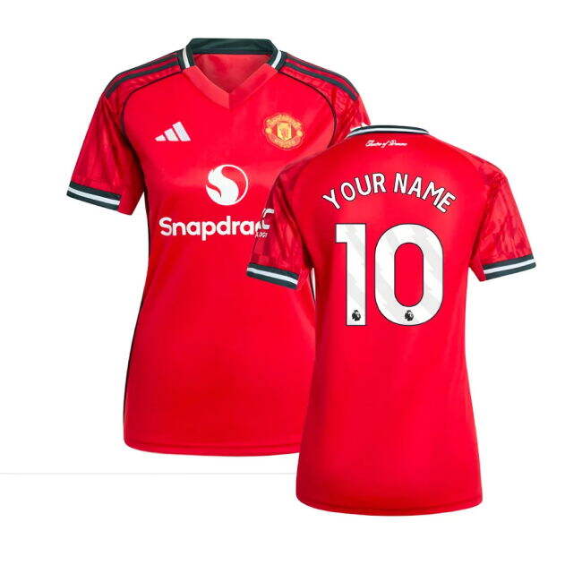 2025-20 Man Utd Authentic Home Football Shirt M Women S