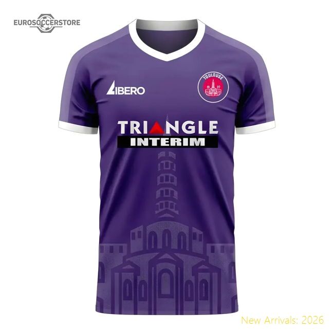 Professional-Grade Toulouse 2025-2026 Home Concept Football Kit