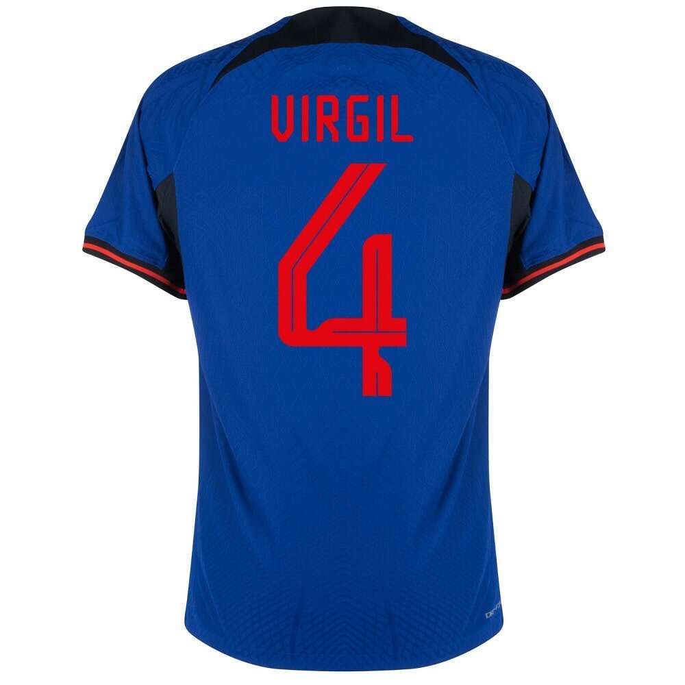 NETHERLANDS Official AWAY WORLD CUP 2022 VIRGIL JERSEY