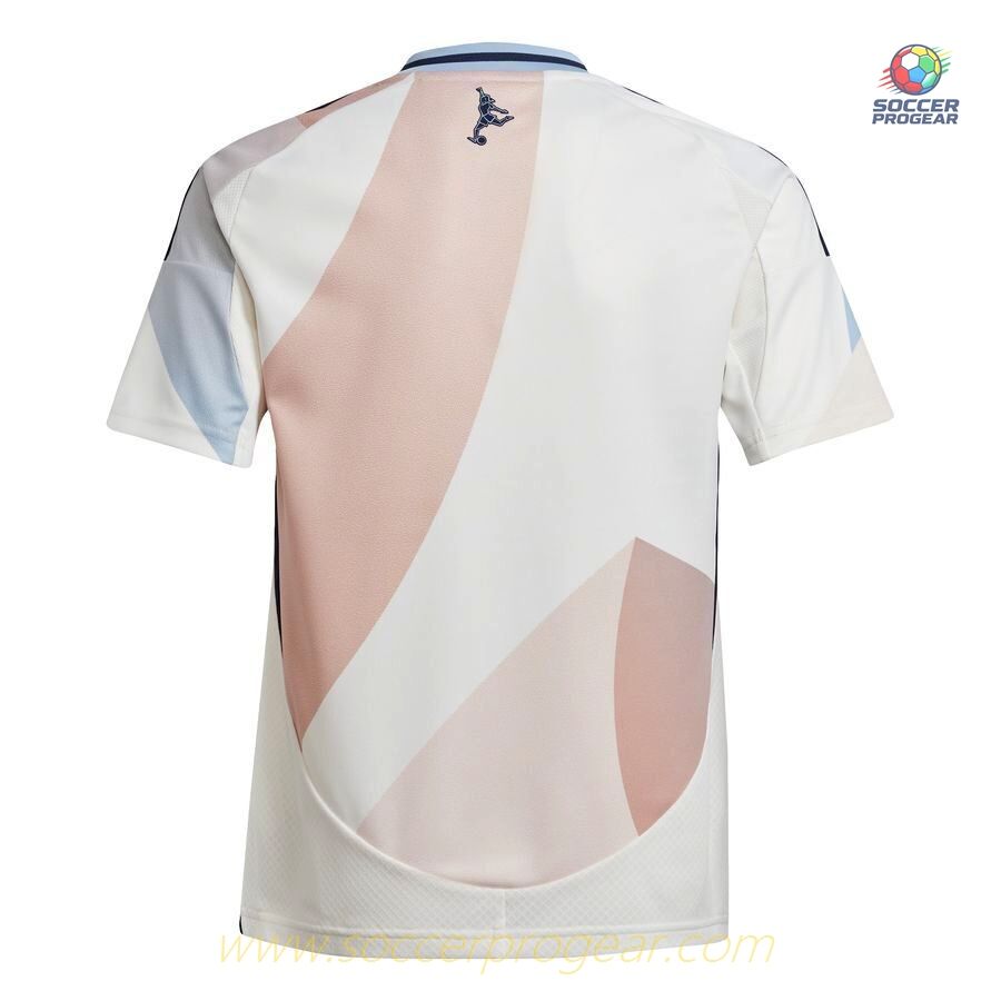 Spain Euro 2025 Edition Away Team Jersey for Kids