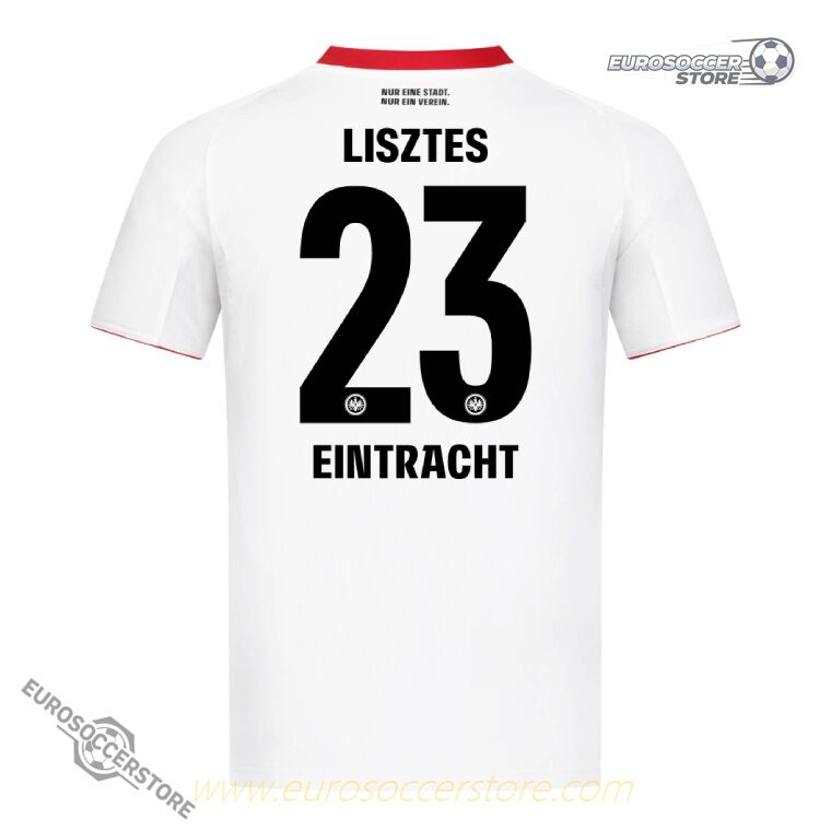 Eintracht Frankfurt's 25-26 Away LISZTES 23 Jersey