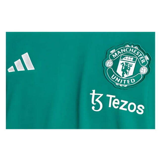 Men's 2023-2024 Man Utd Training Tee (Green)