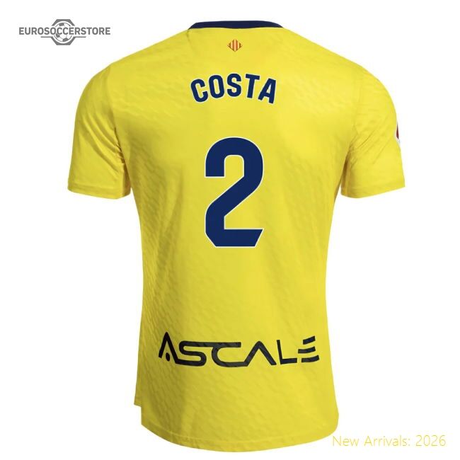 2025-2026 Villarreal First Jersey (costa 2) - Unique Style