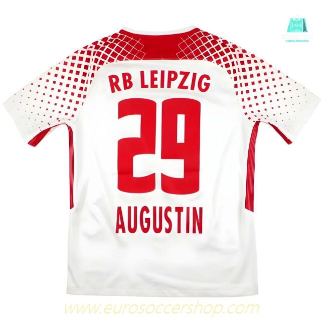 Red Bull Leipzig 2017-18 Home Shirt (M) Augustin #29 (Excellent)