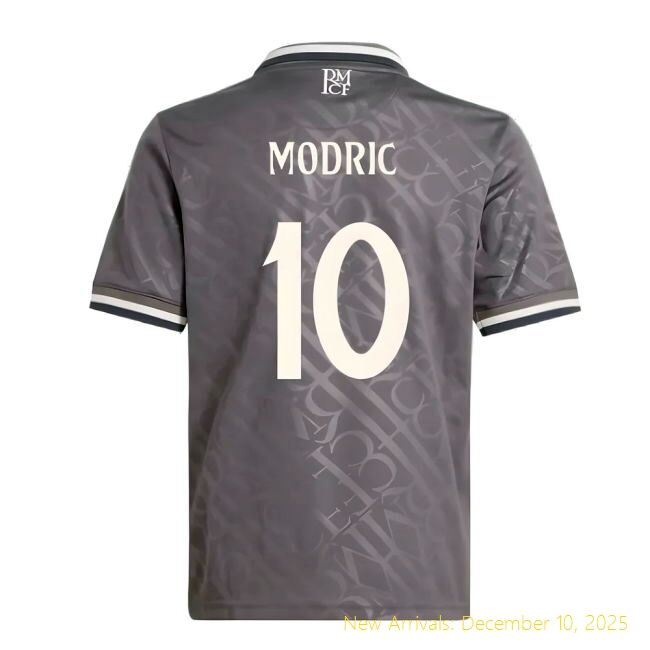 2024-2025 Real Madrid RM Professional Third Shirt (Kids) (Modric 10)