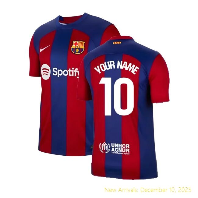 2023-2024 Barcelona (barca) Home - Authentic - Moisture Wicking