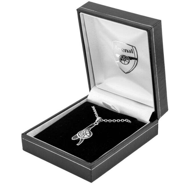 Arsenal FC Colour Cannon Pendant & Chain (Collector's Item)