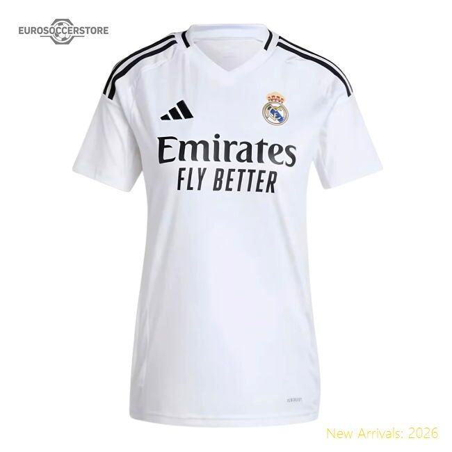 Premium Home Real Madrid Mbappe Jersey 2024-2025 Breathable