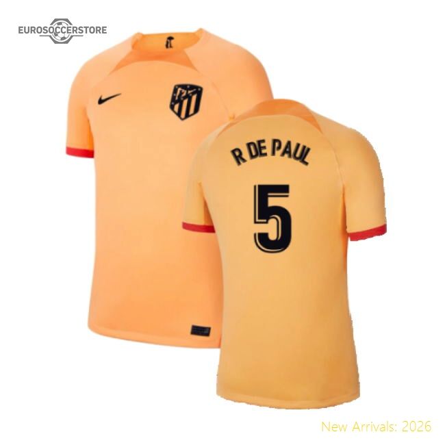Atletico R Paul First-class Third Jersey Santander Performance Fabric