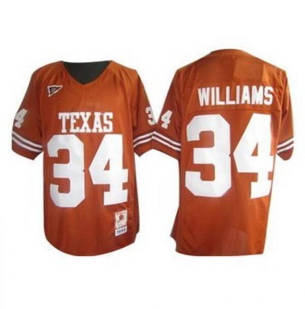 Officially Licensed Men Texas A&m Aggies #34 Orange Men White Series