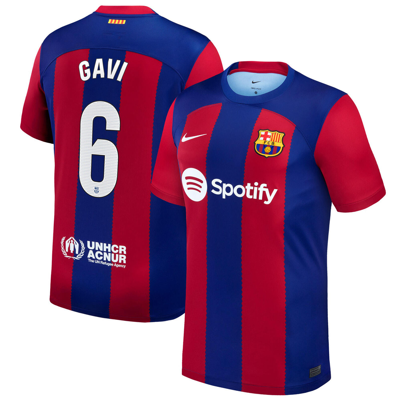 Support Barcelona with Nike Home Jersey - performance licensed gear