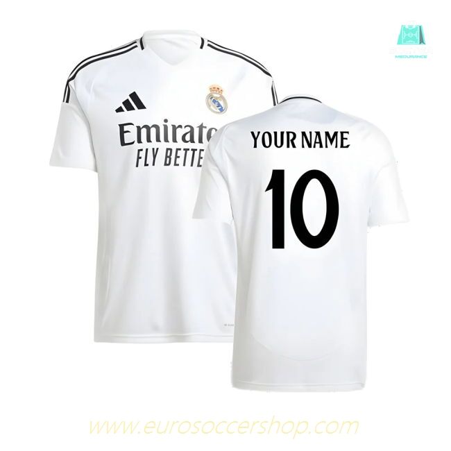 2024-2025 Real Madrid Home Shirt (Your Name)