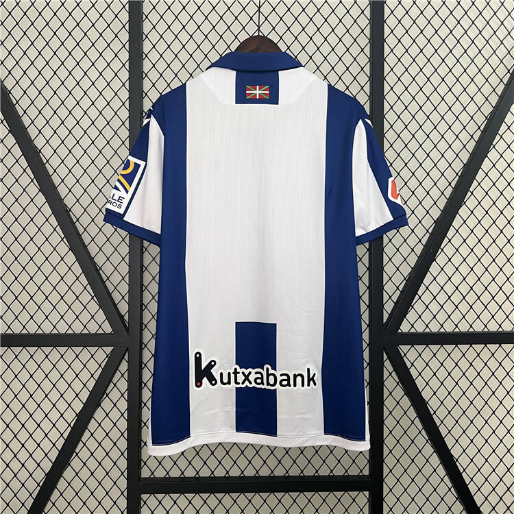 Real Sociedad 2425 Home Football Shirt Jersey - Official Replica 25052