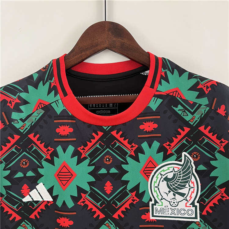 2324 MEXICO GREENBLACK SOCCER JERSEY FOOTBALL SHIRT - Official