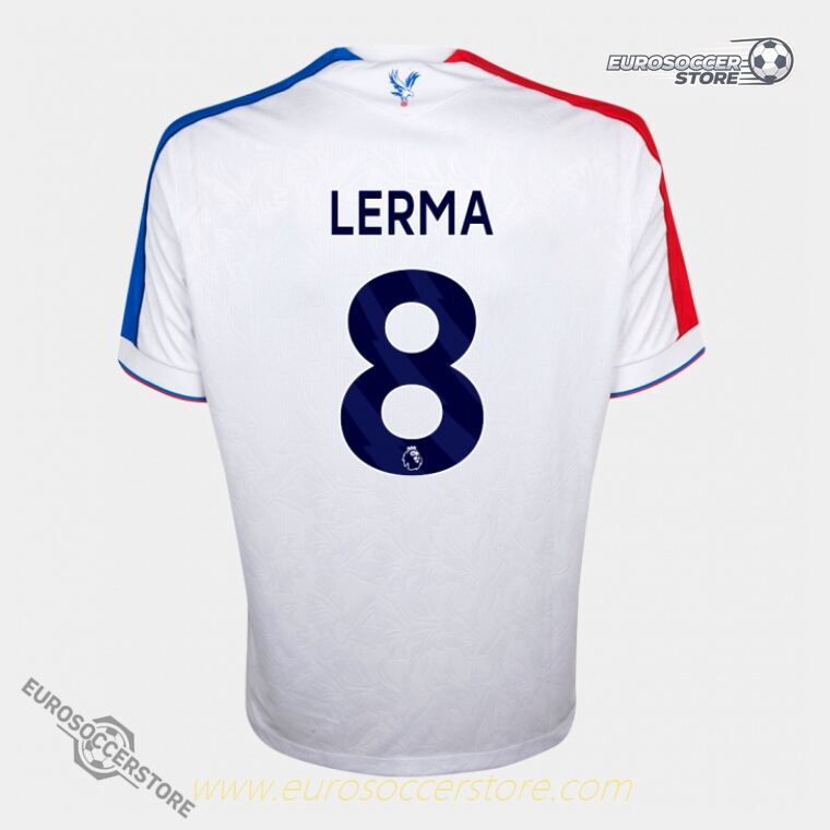 25-26 Crystal Palace Third Eagle White Jersey Featuring LERMA 8