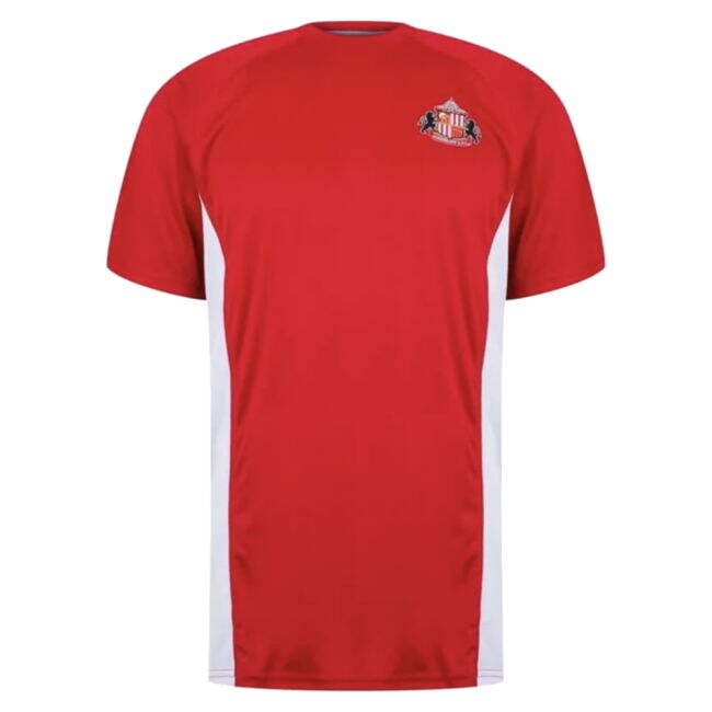 Sunderland Poly T-Shirt (Red) (Roberts 10)