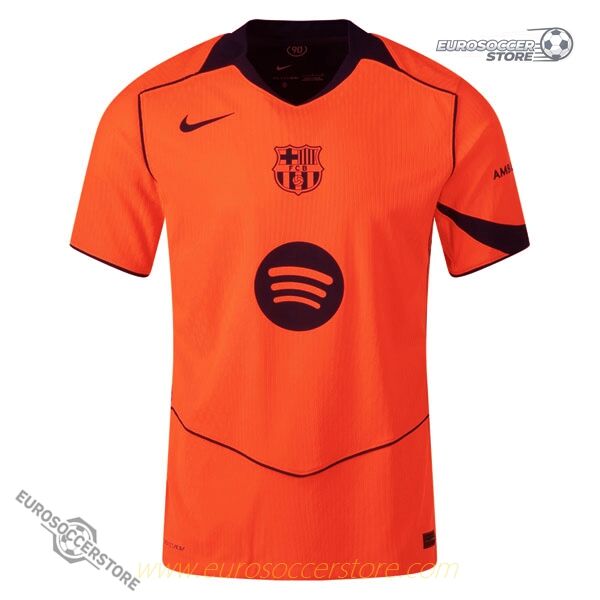 Barcelona Third Jersey 25-26 (Player Version) with CUBARSÍ 5