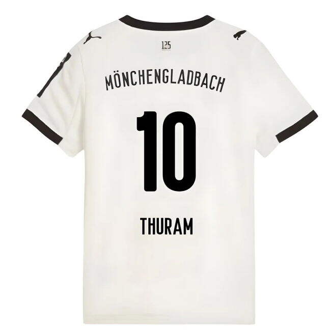 Match Quality Football Borussia Mgb Home Shirt Kids Thuram #10 202...