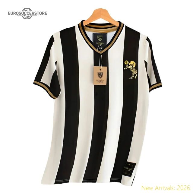 La Zebra Home Retro Football Shirt - Match Quality - Official Design