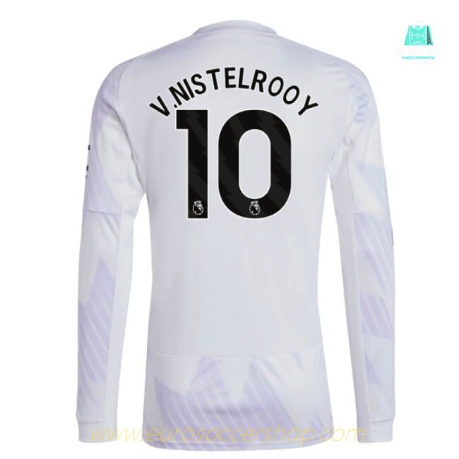 2025-2026 Man Utd Long Sleeve Away Shirt (V.Nistelrooy 10)