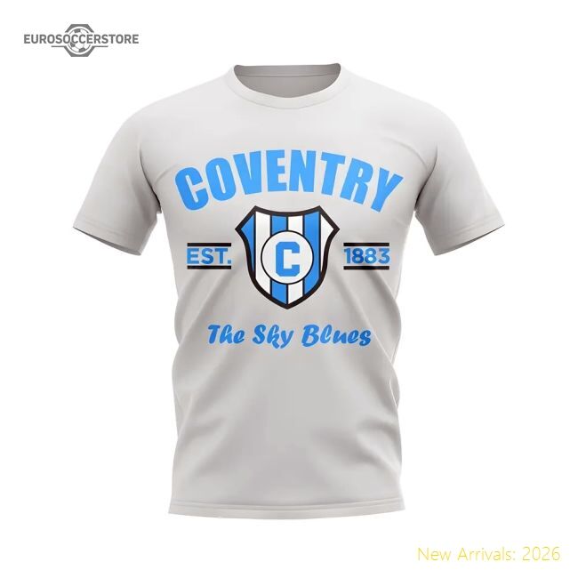 Top-grade Coventry Established Football T-shirt (white)
