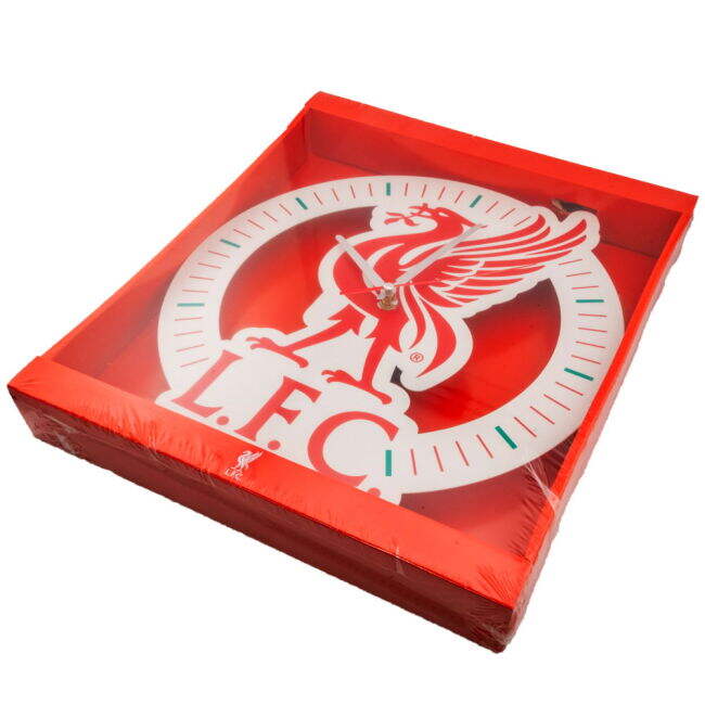 Liverpool FC Die-Cast Metal Wall Clock - official style