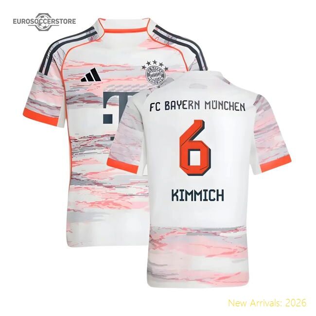 Superior 2025-2026 Bayern Munich Alternate Jersey (kids) (kimmich 6)