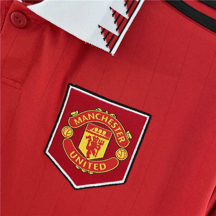 Manchester United 2223 Home Kit Red Soccer Jersey Football Shirt -