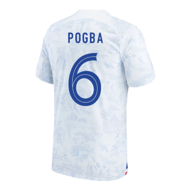 POGBA 6 Game Replica France Away Fan Jersey (Adults)