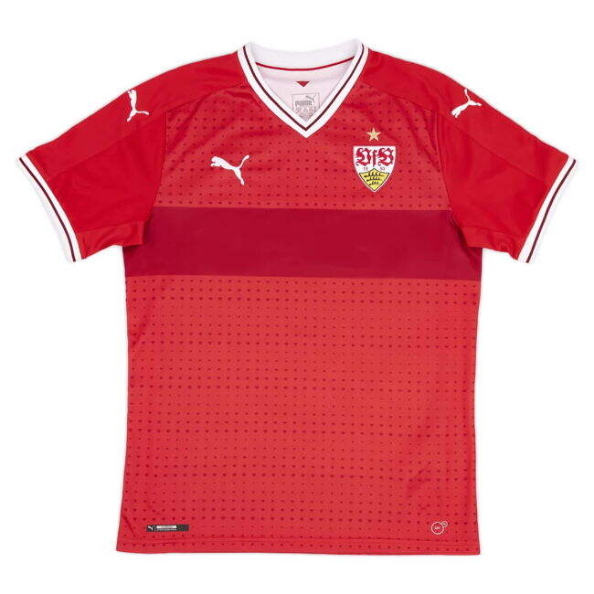 2017-18 Stuttgart Away Shirt (Sponsorless) (XXL) (Excellent)