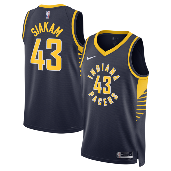 Pascal Siakam IND Swingman Jersey - top-tier retro - Navy basketball