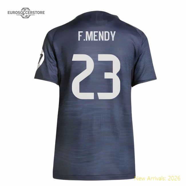 2025-2026 Real Madrid Authentic Second Jersey (ladies) (fmendy 23)
