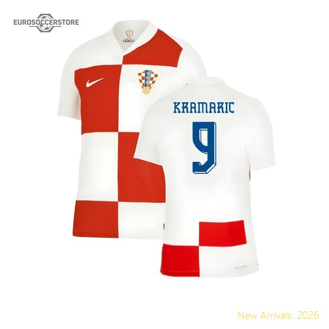 Durable Croatia 2024-2025 Official Home Shirt Ventilation