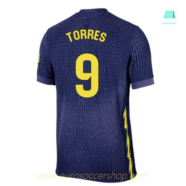 2025-2026 Atletico Madrid Authentic Away Shirt (Torres 9)